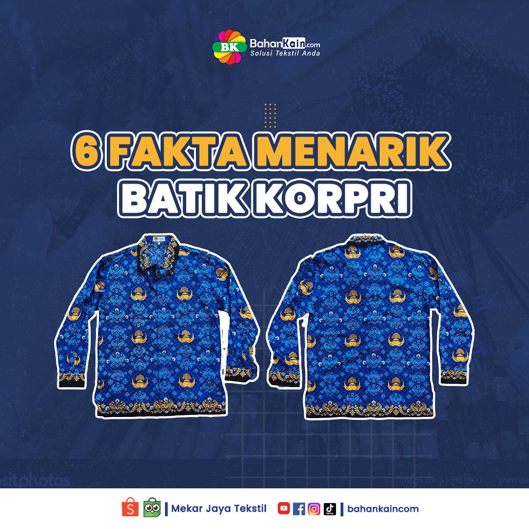 6 Fakta Menarik Batik Korpri, Seragam Wajib Para ASN