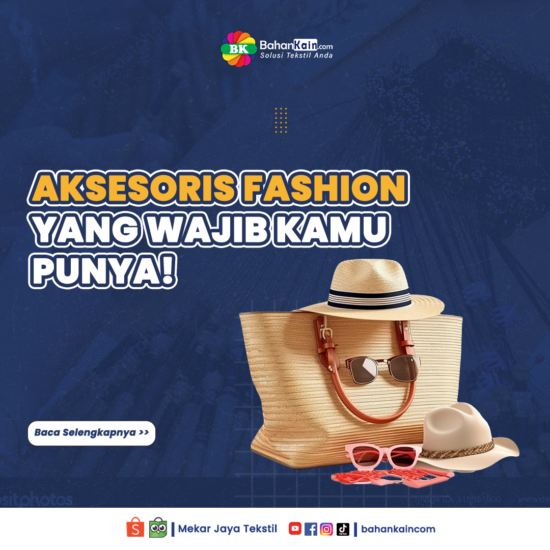 7 Aksesoris Fashion Yang Wajib Kamu Punya!