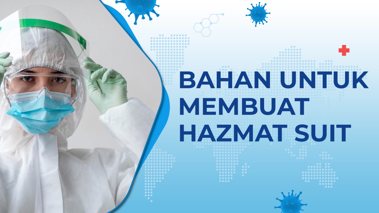 bahan hazmat suit