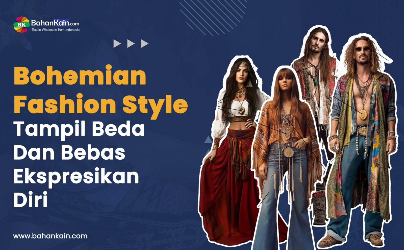 Ciptakan Fashion Bohemian Style Pria Dengan Teknik Print Sublim