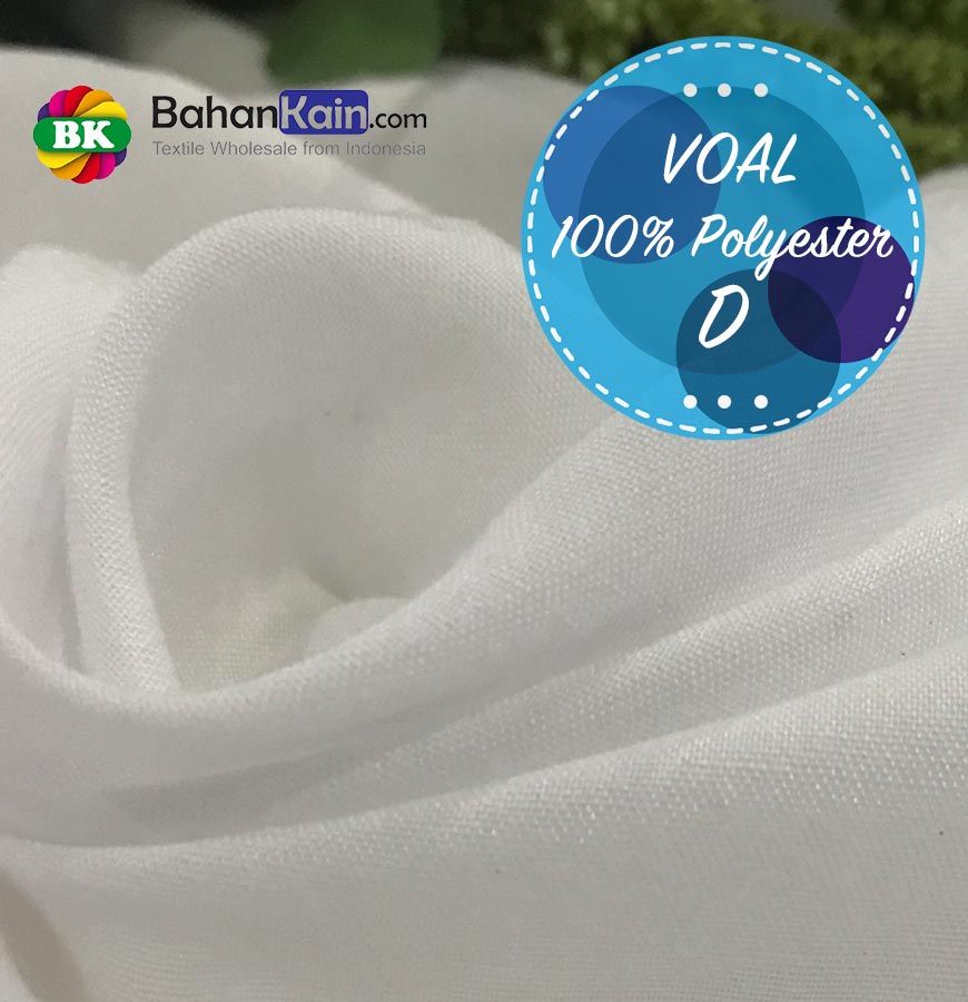 iJuali iKaini iVoali D Putih 100 Polyester KSM P 22BC 