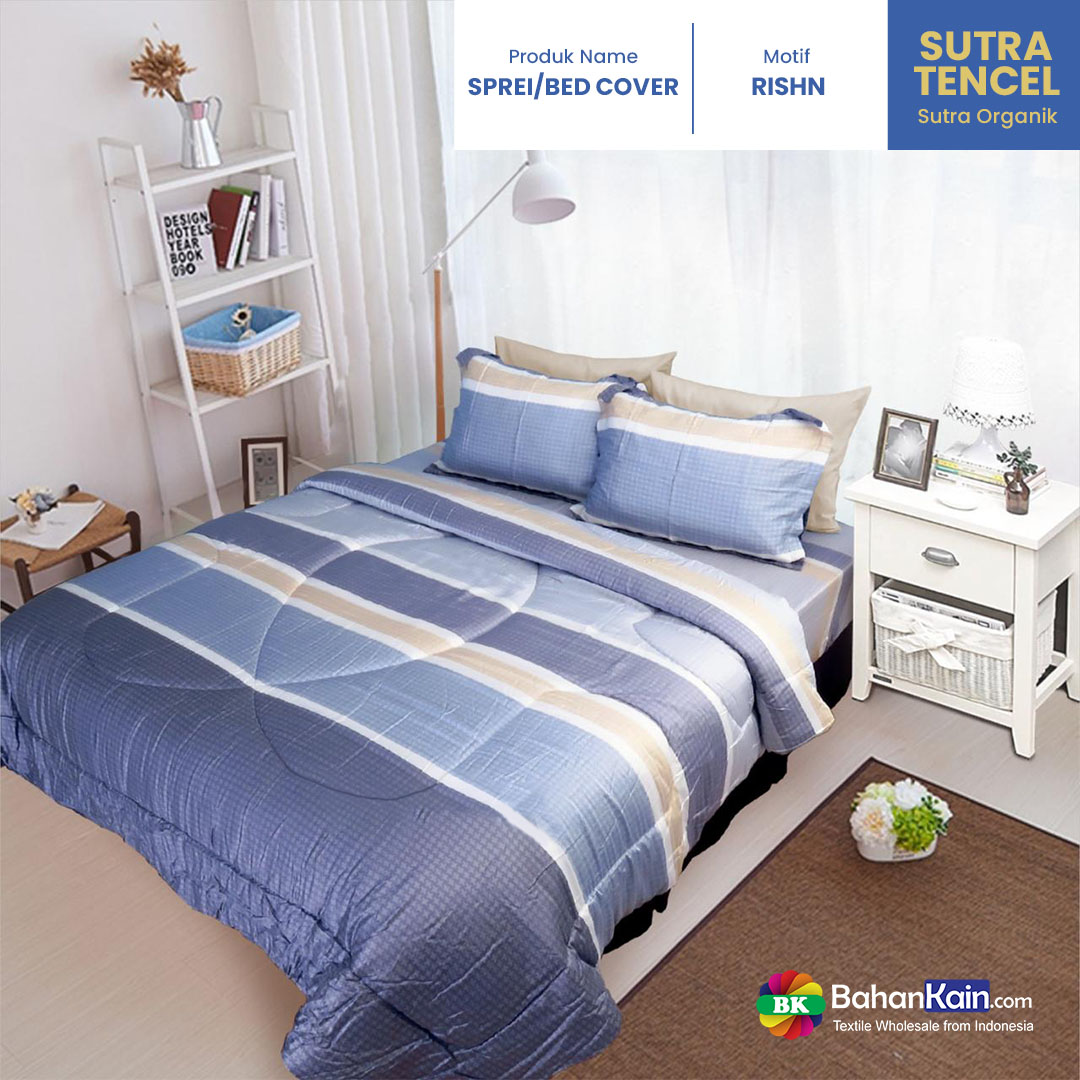 Sprei / Bed Cover Sutra Tencel Motif