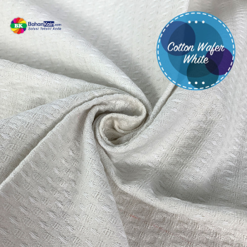 Kain Cotton Wafer White